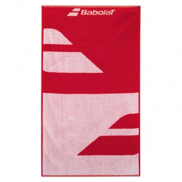 Babolat Medium Towel White / Fiesta Red